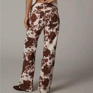 Reformation Val 90s Mid-rise Straight
Women Jeans - Cowhide Print
